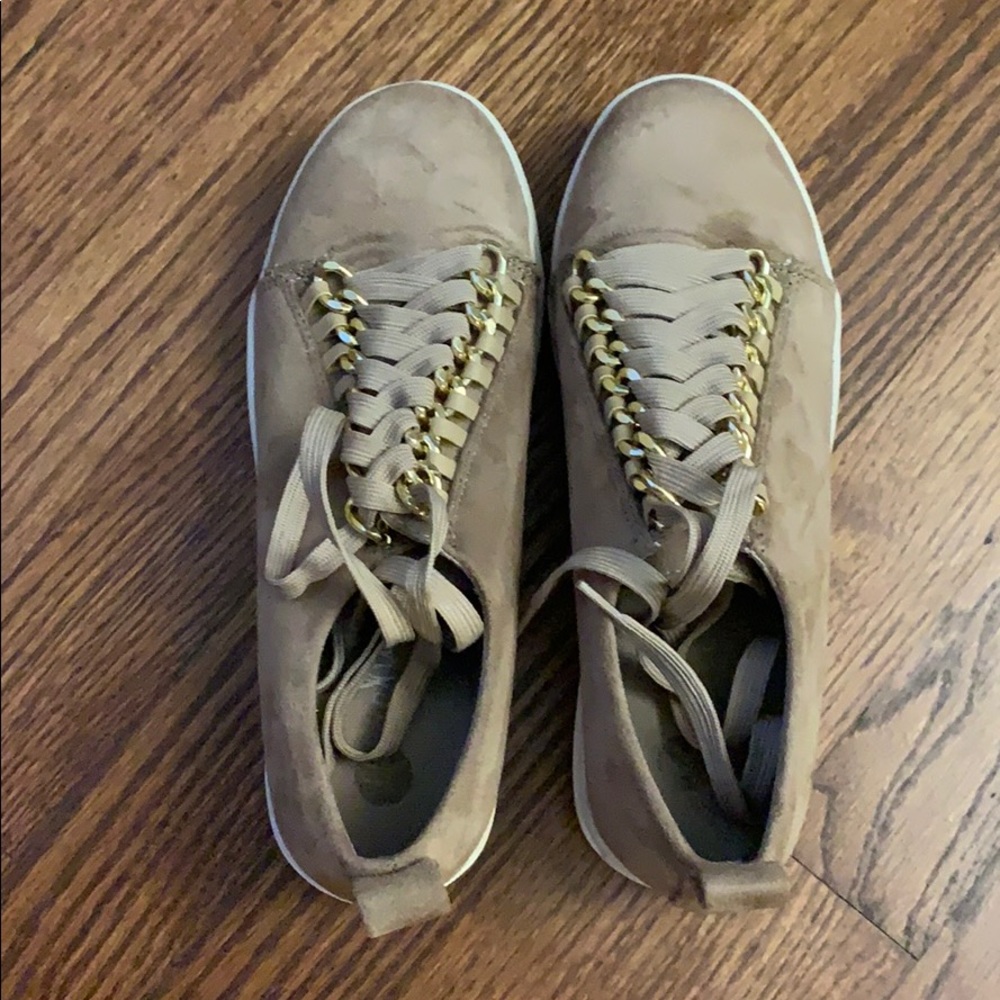Suede shoes